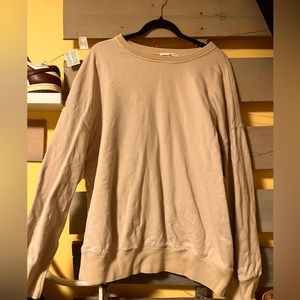Oak and Fort oversized crewneck with slits on arms| Medium